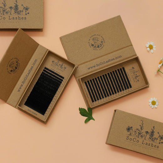 eyelash extensions from SoCo Lashes