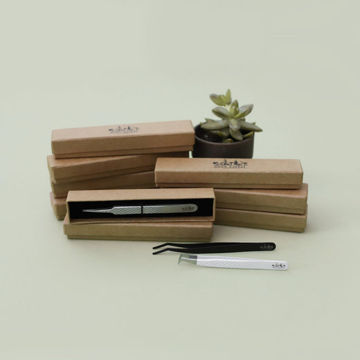 Eyelash extensions tweezers from SoCo Lashes