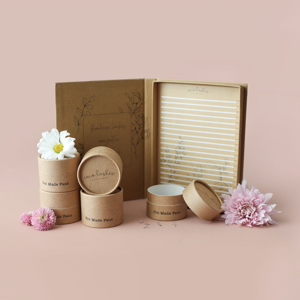 SoCo Lashes Eyelash Extensions PROMADE FAN STORAGE BOX