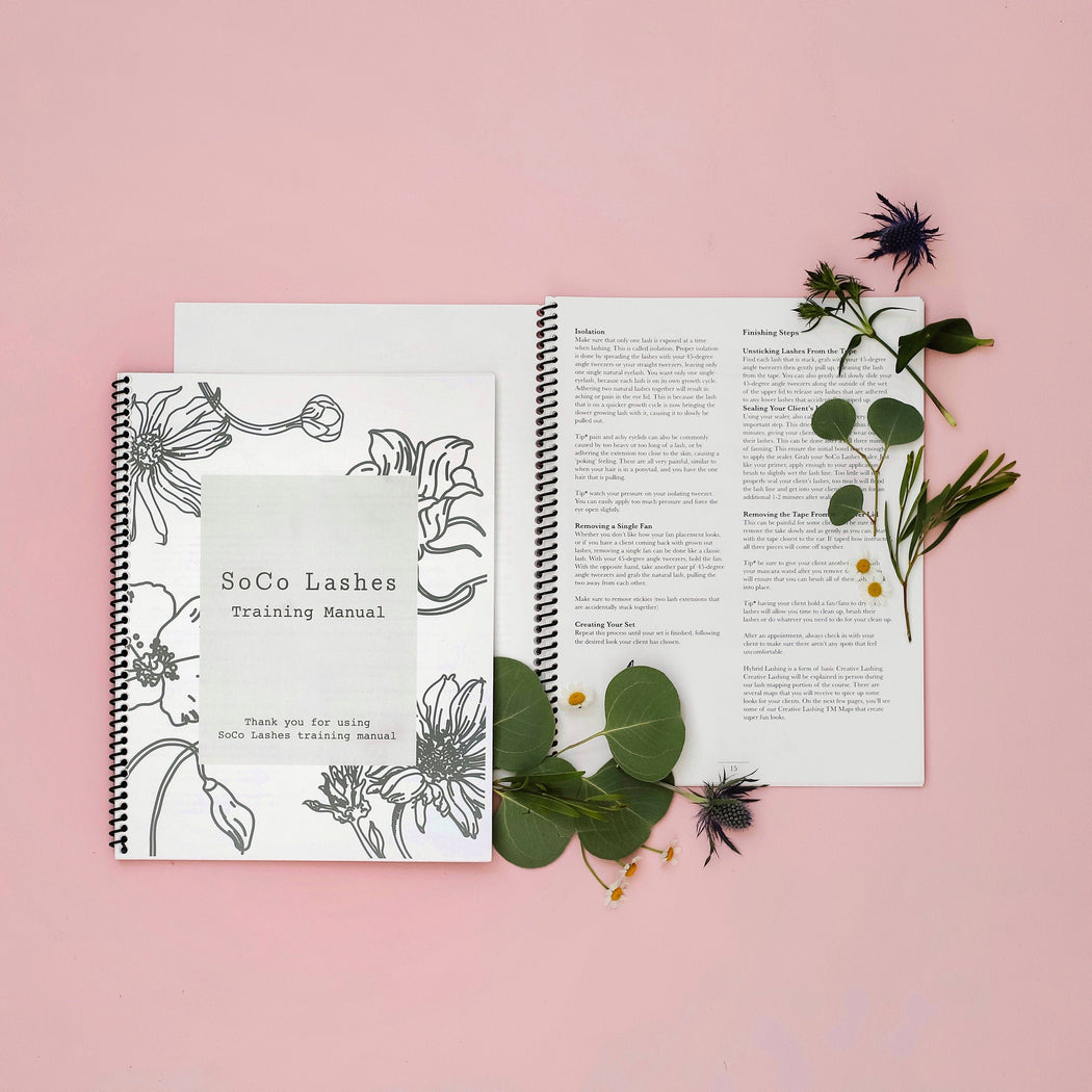 SoCo Lashes Digital SoCo Lashes Training Manual