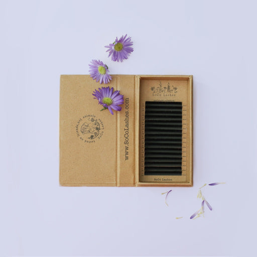 SoCo Lashes Eyelash Extensions C / 7 MegaVolume 0.03 Single Length Tray