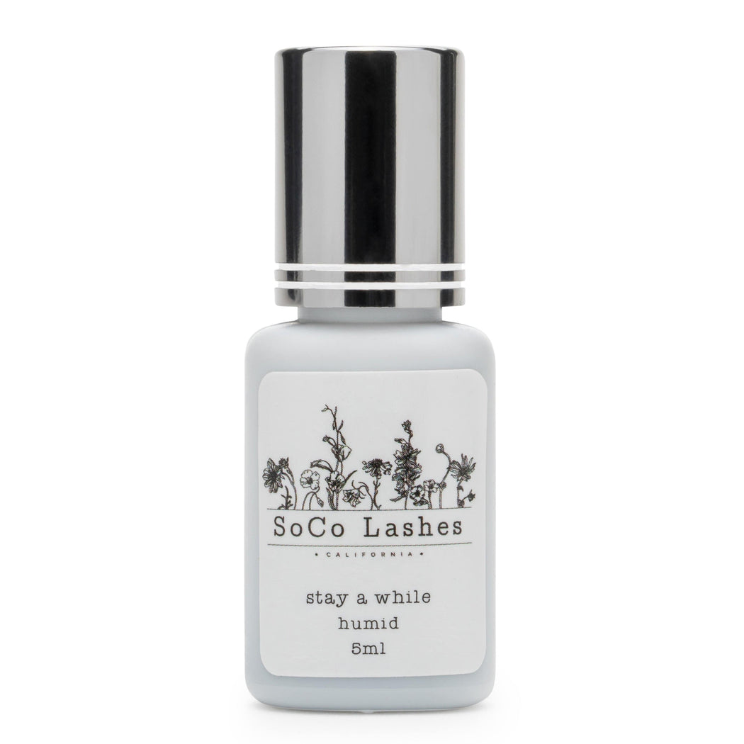 SoCo Lashes eyelash extensions glue STAY A WHILE ADHESIVE - HUMID