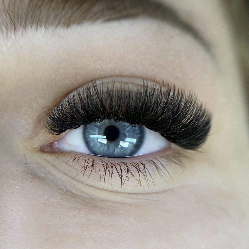 SoCo Lashes Eyelash Extensions Russian Volume 0.07 Single Length Tray - Black