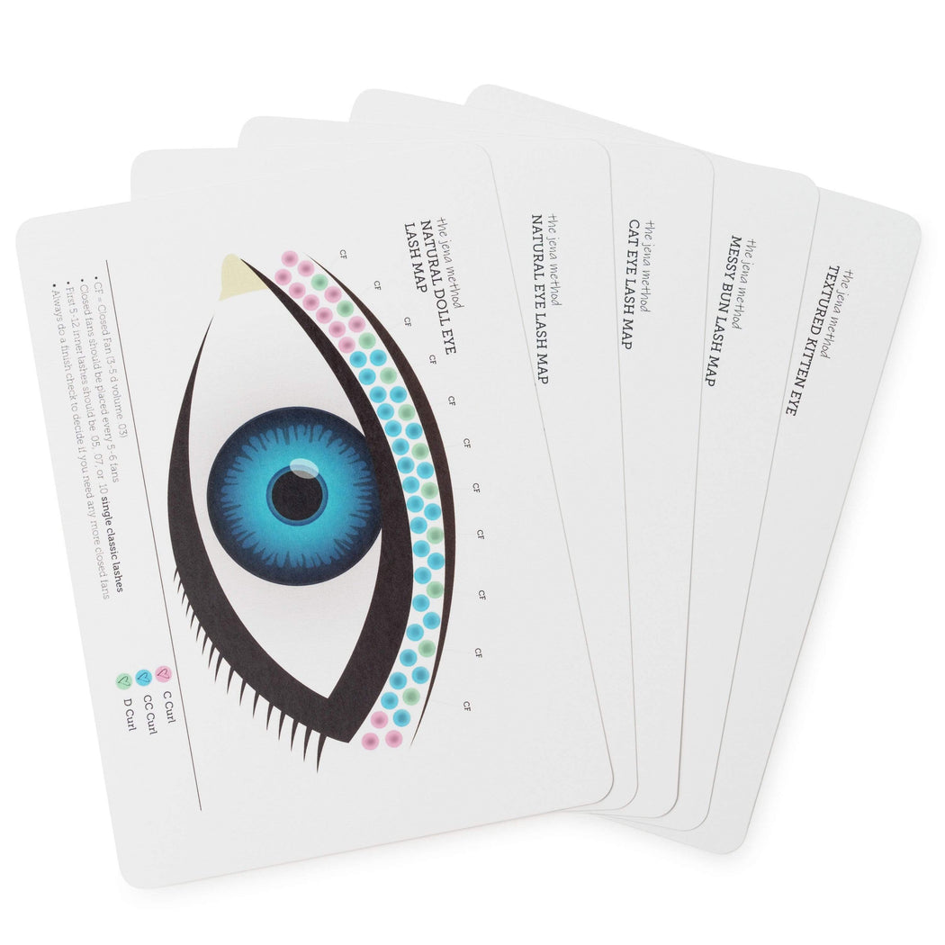 SoCo Lashes Lash Mapping Lash Maps