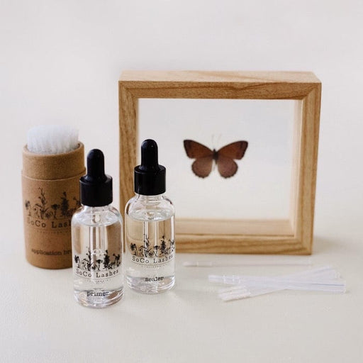 SoCo Lashes Lash solutions Primer, Sealer & Brush Set