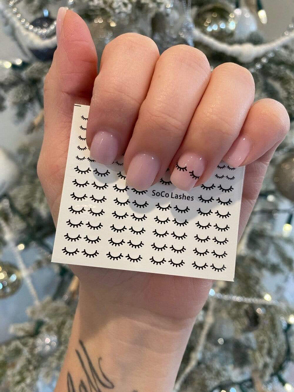 SoCo Lashes Nail Decal Lash Nail Decals