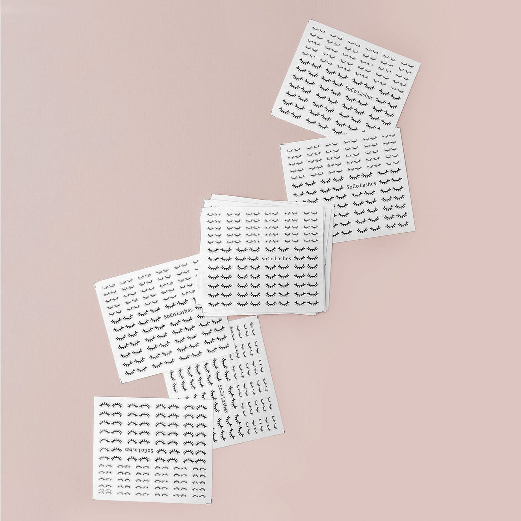 SoCo Lashes Nail Decal Lash Nail Decals