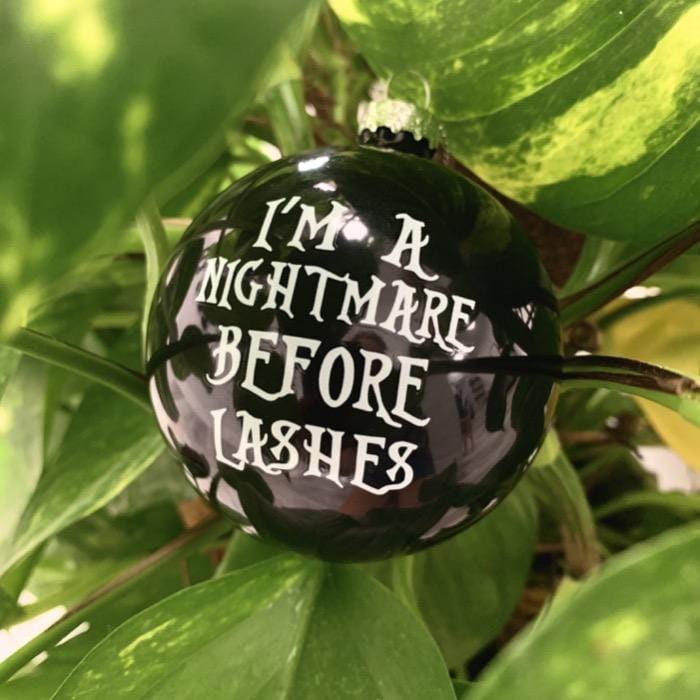 SoCo Lashes Ornament Nightmare Before Lashes Ornament