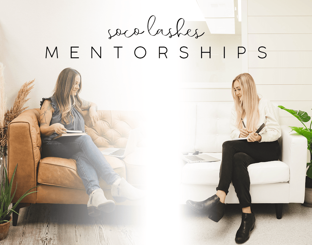 SoCo Lashes Training One Hour “Pick my Brain Session” Private Hour with Jena Cash