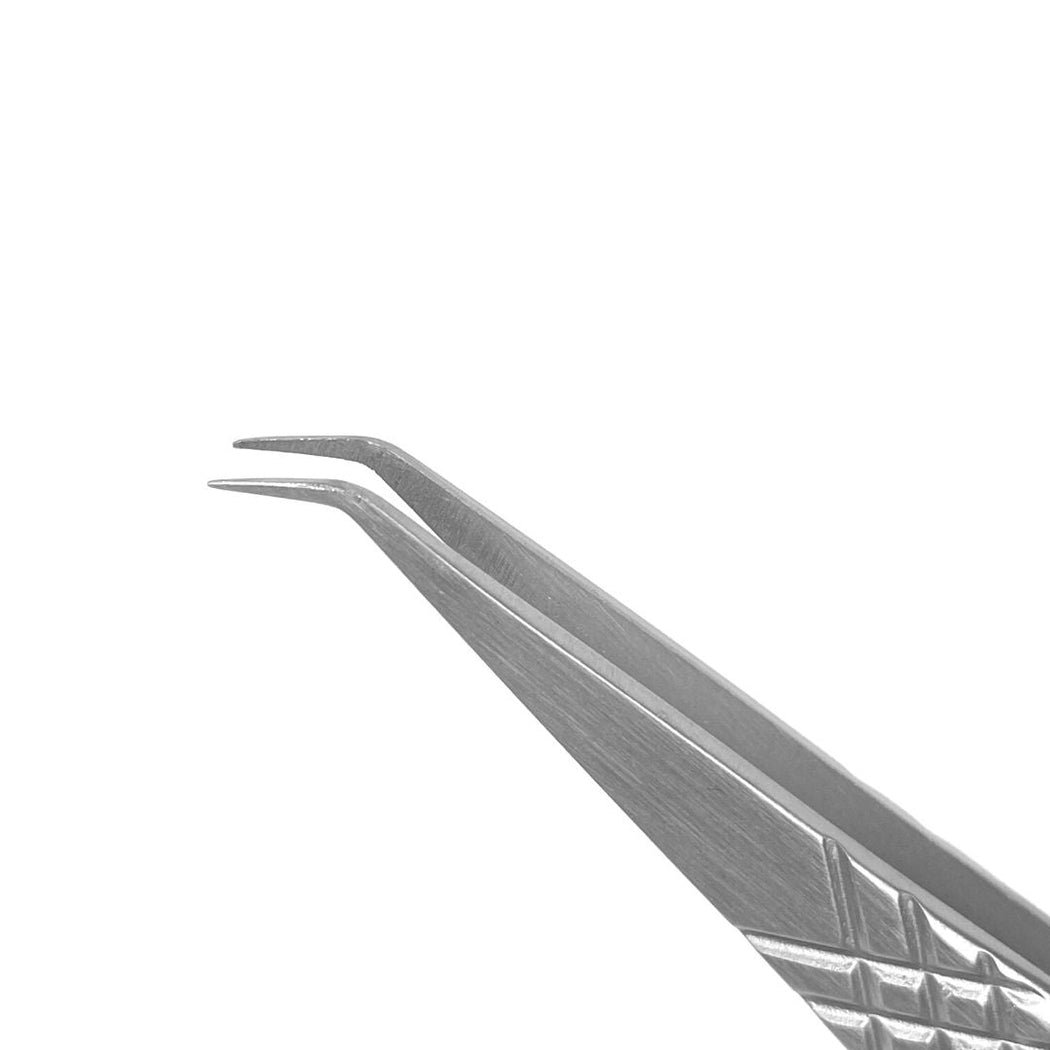 SoCo Lashes TWIN PACK Silver Tweezer - 45°