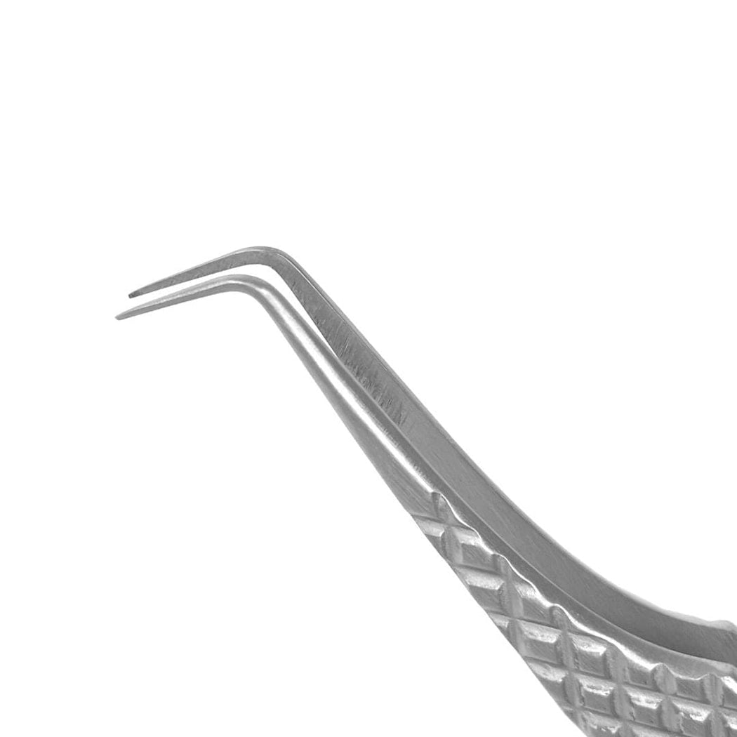 SoCo Lashes TWIN PACK Silver Tweezer - 85°