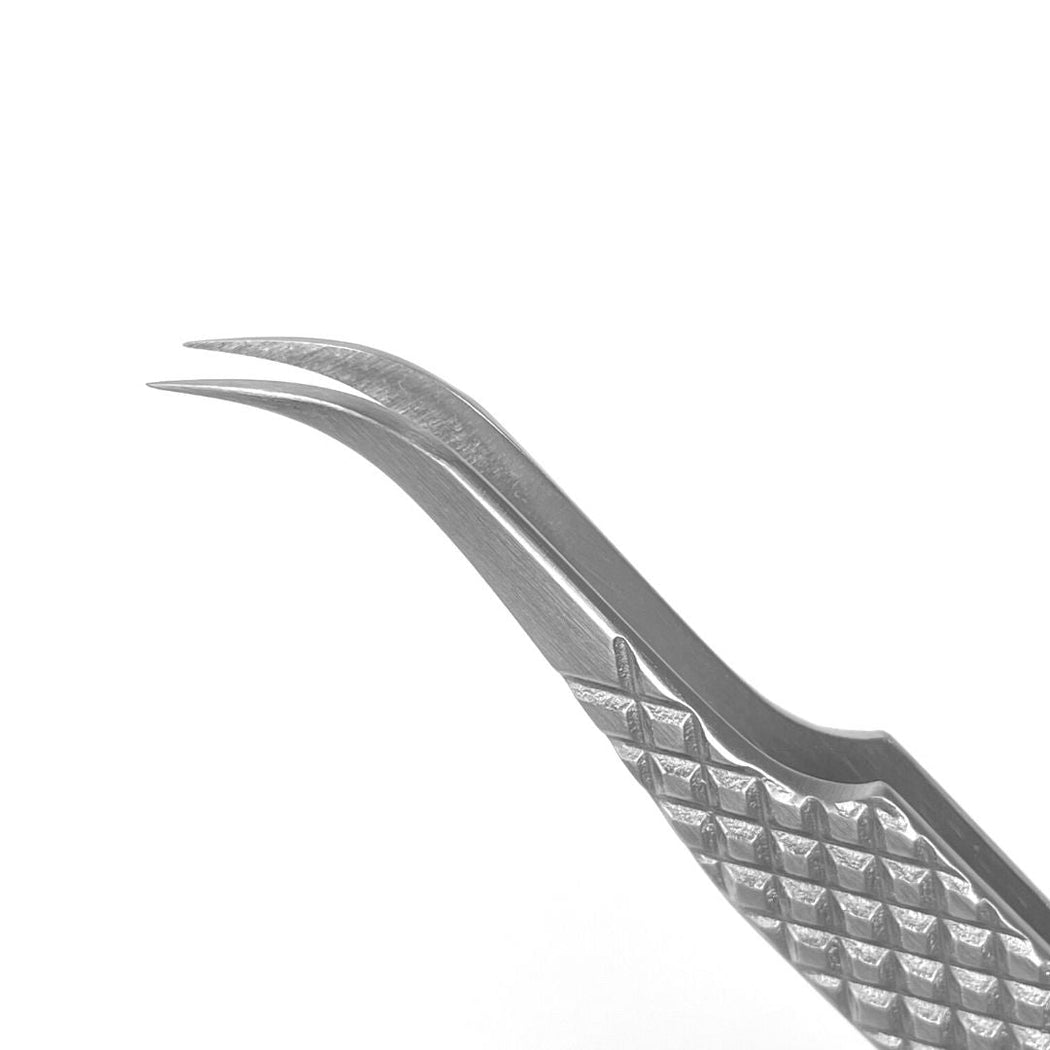 SoCo Lashes TWIN PACK Silver Tweezer - J Crane