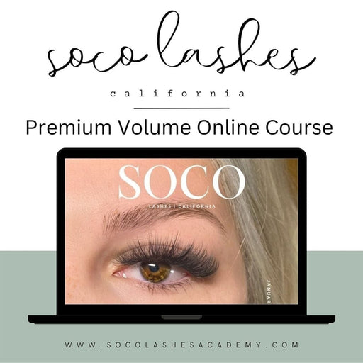 course Premium Volume Eyelash Extension Training