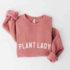 SoCo Lashes Sweatshirts Mauve / S Plant Lady Unisex Crewneck Pullover Sweatshirt