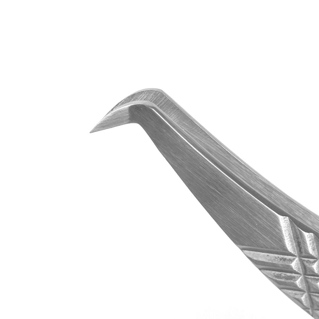 Silver Tweezer - BOOT Short tip TWIN PACK
