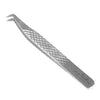 SoCo Lashes SINGLE Silver Tweezer - BOOT Short tip